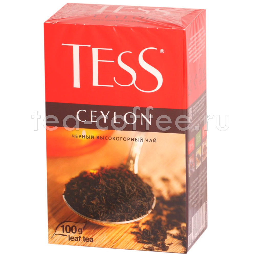 Купить Чай Tess черный Ceylon 100 гр цена