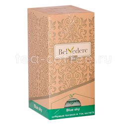 Чай Belvedere Голубое Небо зеленый в пакетиках 25 шт