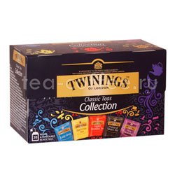 Чай Twinings Classic Teas Collection 5 вкусов черного в пакетиках 20 шт