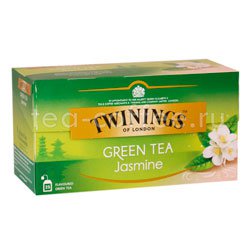 Чай Twinings зеленый жасмин в пакетиках 25 шт