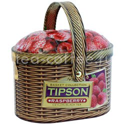 Чай Tipson Basket Raspberry/Лукошко Малина ж.б.100 гр Шри Ланка