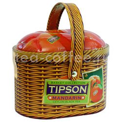Чай Tipson Basket Tangerine/Лукошко Мандарин ж.б.100 гр Шри Ланка