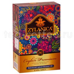Чай Zylanica Ceylon Premium Earl Grey черный c бергамотом 100 гр Шри Ланка