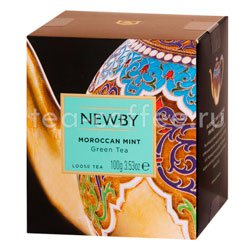 Чай Newby Марокканская Мята зеленый 100 гр Индия