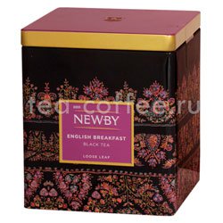 Чай Newby English Breakfast черный 125 гр ж.б.
