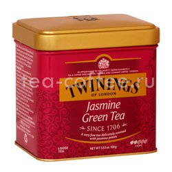 Чай Twinings зеленый с жасмином 100 гр ж.б.