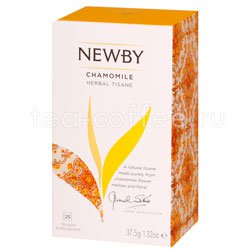 Чай Newby Цветы Ромашки травяной в пакетиках 25 шт