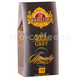 Чай Basilur Избранная классика Earl Grey черный байховый 100 гр 