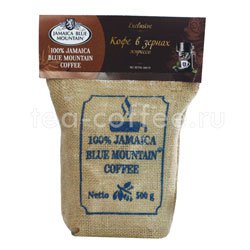 Кофе Jamaica Blue Mountain Coffee в зернах темная обжарка 500 гр