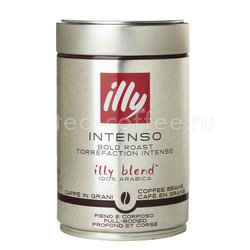 Кофе Illy в зернах Intenso (Темная обжарка) 250 гр Италия 