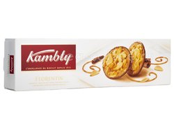 Kambly Florentin Печенье с миндалем в карамели и шоколадом 100 гр Швейцария