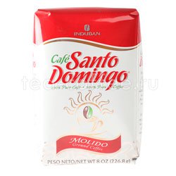 Кофе Santo Domingo молотый Puro Cafe Molido 226 гр Доминиканская Республика  