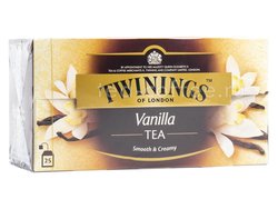 Чай Twinings  Black Tea & Vanilla в пакетиках 25 шт