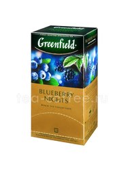 Чай Greenfield Blueberry Nights черный в пакетиках 25 шт Россия