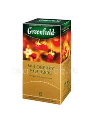 Чай Greenfield Wildberry Rooibos травяной в пакетиках 25 шт Россия