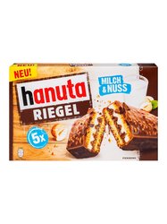 Вафли Hanuta Riegel 172,5 гр (5шт - по 34,5 гр)