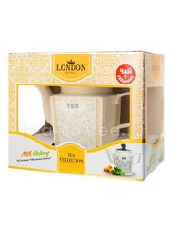 Чай London Tea Club Молочный улун 100 гр в фарфоровой чайнице