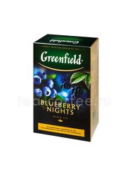 Чай Greenfield Blueberry Nights черный 100 гр Россия