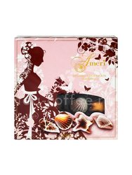 Ameri Шоколадные конфеты с начинкой пралине 250 гр розово-коричневая девочка