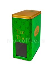 Банка Gutenberg для хранения чая с окошком зеленого цвета на 1 кг Китай