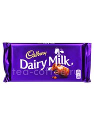 Шоколад Cadbury Dairy Milk Tablet плитка 200 гр