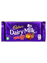 Шоколад Cadbury Dairy Milk Chunchie Bar плитка 200 гр