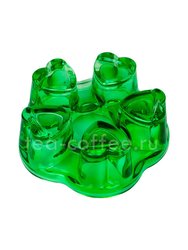 Подставка-подогреватель под чайник Звезда (зеленый) M-004/green