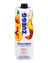 Zuegg Напиток Персик и Яблоко (без сахара) 1 л