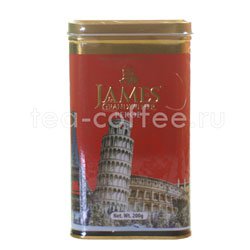 Чай James Grandfather Рекое Soure Tin. Черный, ж.б. 200 гр