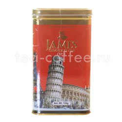 Чай James Grandfather OP1 Soure Tin. Черный, ж.б. 150 гр