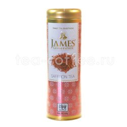 Чай James Grandfather Шафран. Черный, ж.б. 100 гр