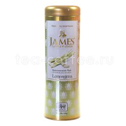 Чай James Grandfather Lemongrass. Черный, ж.б. 100 гр