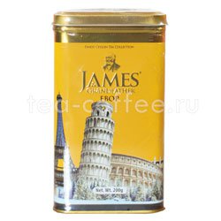 Чай James Grandfather FBOP Soure Tin. Черный, ж.б. 200 гр