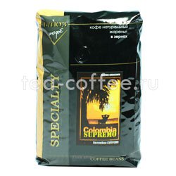 Кофе Блюз в зернах Colombia Supremo 1 кг Россия
