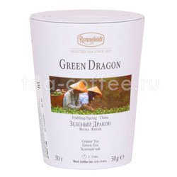Чай Ronnefeldt Green Dragon/Зеленый Дракон 50 гр м/б