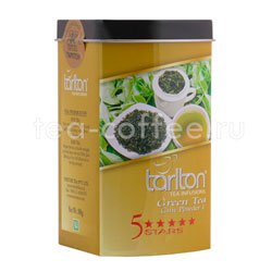 Чай Tarlton 5 звезд Green Tea 100 гр ж.б.