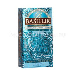 Чай Basilur Восточная Морозный День черный в пакетиках 25 шт
