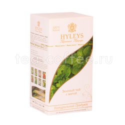 Чай Hyleys Гармония Природы Зеленый с мятой в пакетиках 25 шт