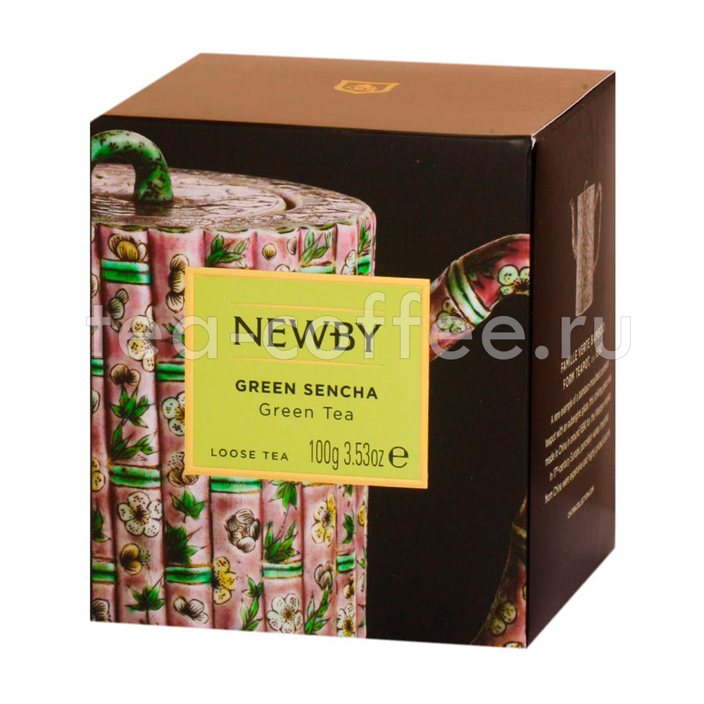 Чай Newby Green Sencha зеленый 100 гр купить - цена на Tea-Coffee.ru