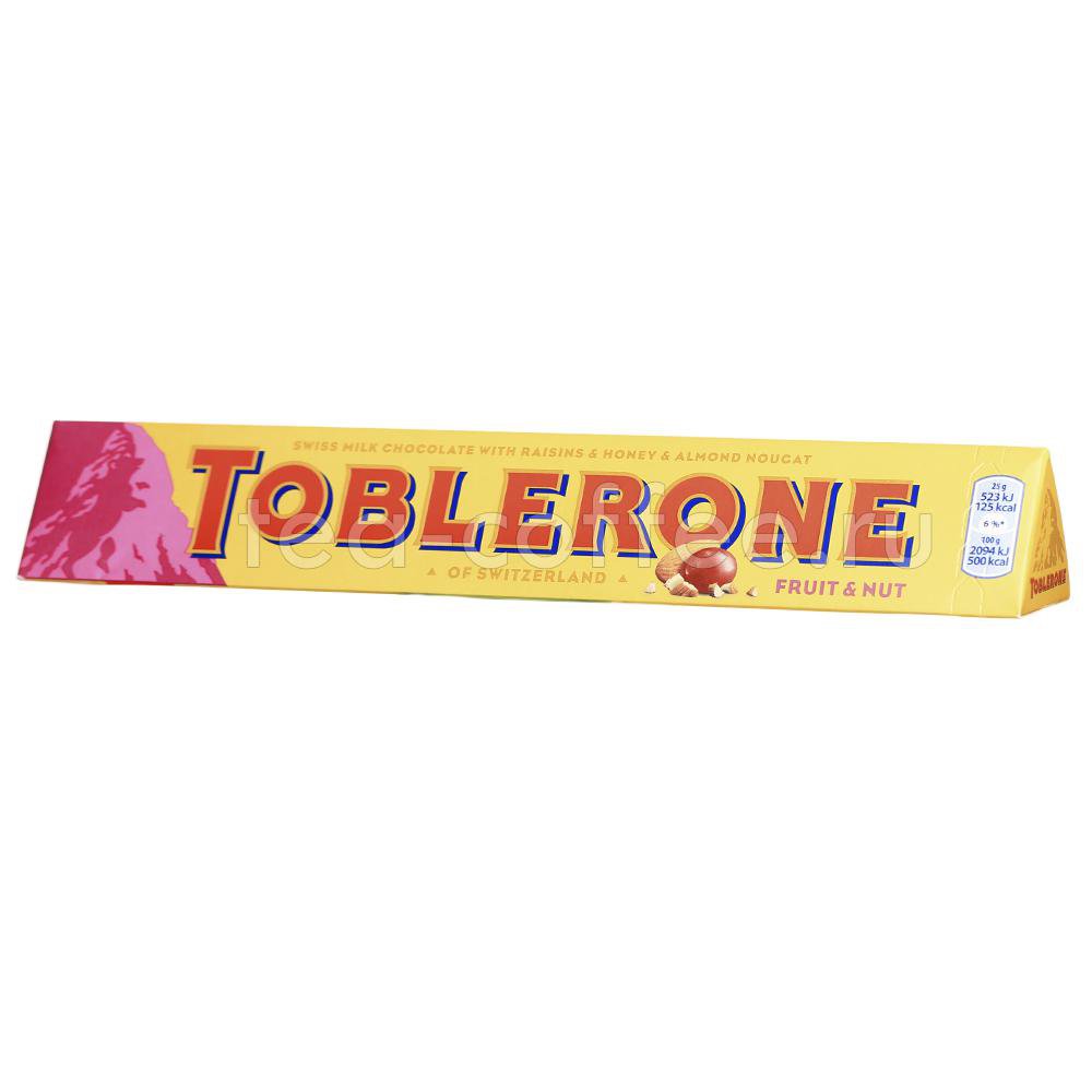 купить Шоколад Toblerone Fruit Nut 100 гр цена