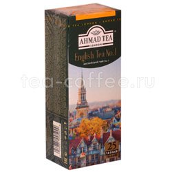 Чай Ahmad English Tea №1 черный в пакетиках 25 шт Россия