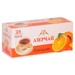 Чай Азерчай Апельсин черный в пакетиках 25 шт