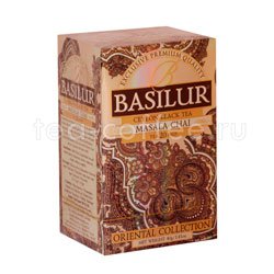 Чай Basilur Восточная Masala Chai черный в пакетиках 20 шт 