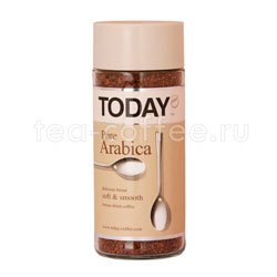 Кофе Today растворимый Pure Arabica 95 гр (ст.б.) Германия