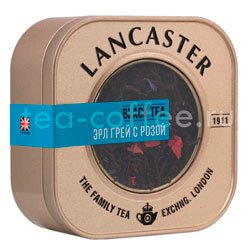 Чай Lancaster Эрл Грей с Розой черный 75 гр в ж.б.