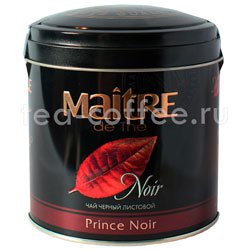 Чай Maitre Prince Noir  черный 150г в ж.б.