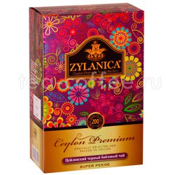 Чай Zylanica Ceylon Premium Super Pekoe черный 200 г Шри Ланка