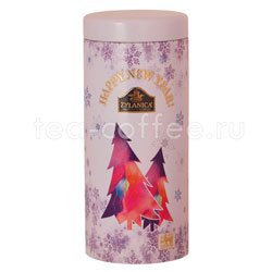 Чай Zylanica Happy New Year White Christmas Tree черный кат. Pekoe 100 гр ж.б. Шри Ланка
