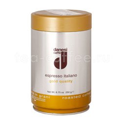 Кофе Danesi в зернах Gold 250 гр