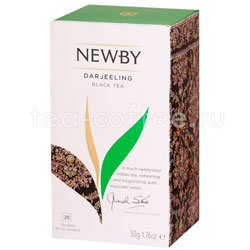 Чай Newby Darjeeling черный в пакетиках 25 шт Индия